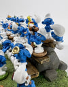 Figurine Pixi Les Schtroumpfs: la photo de famille des Schtroumpfs 6487