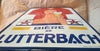 Ancienne plaque émaillée bière de Lutterbach